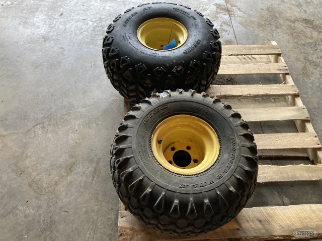 (2) 25x13-9 tires on 5-bolt rims